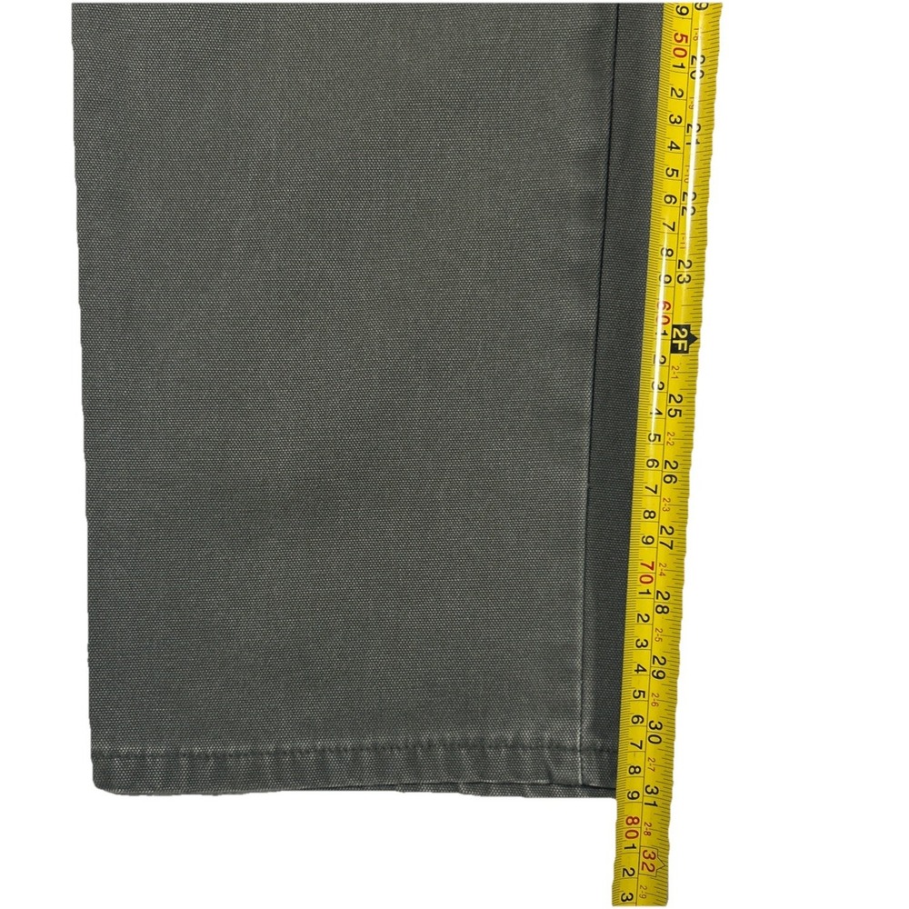 Dickies Pants Mens‎ 32x32 Green Relaxed Fit Carpenter Canvas Durable Workwear - Picture 5 of 6